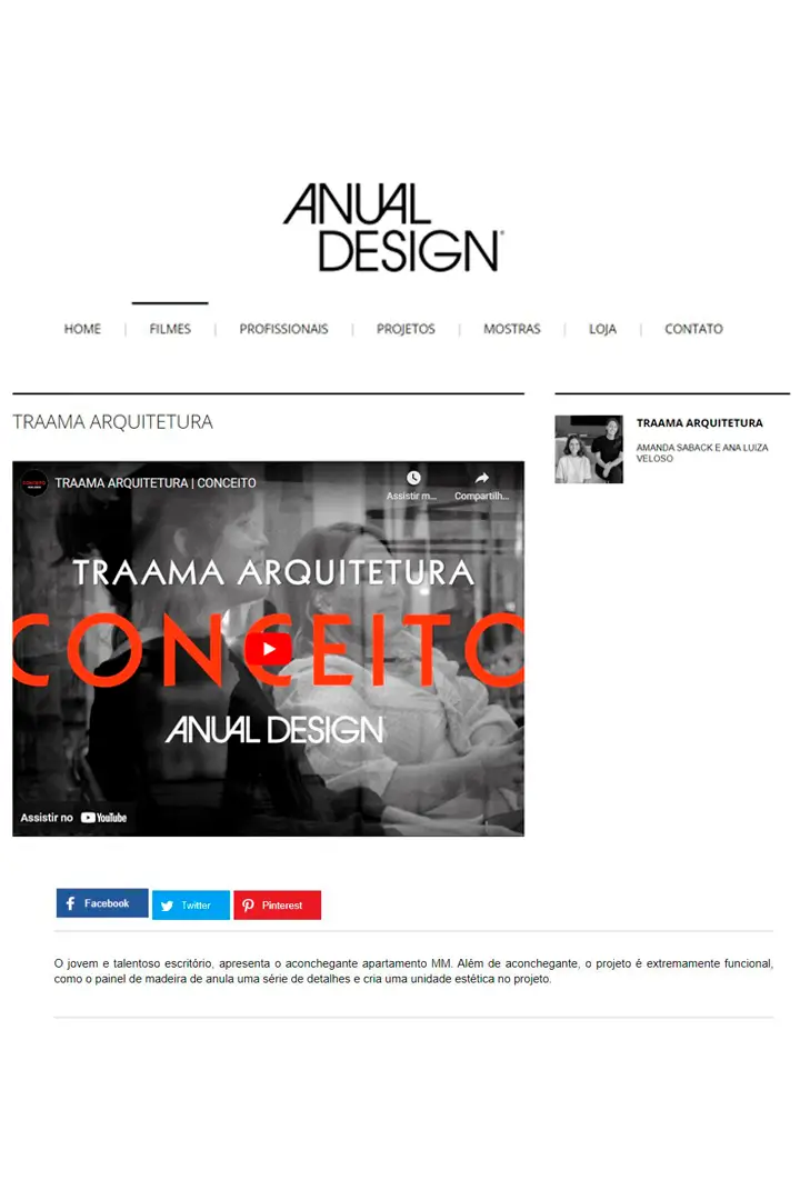 Anual Design | Entrevista apartamento MM