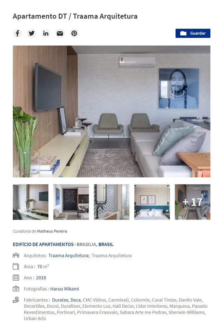 ARCHDAILY | APARTAMENTO DT